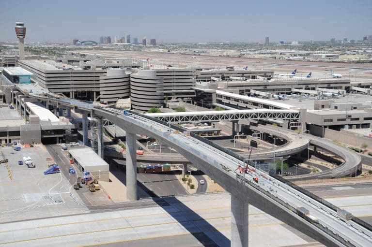 Sky Harbor Skytrain Phase I & II - Suntec Concrete